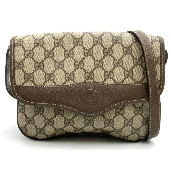 Gucci GG Supreme Brown Canvas shoulder - Picture 1 of 10